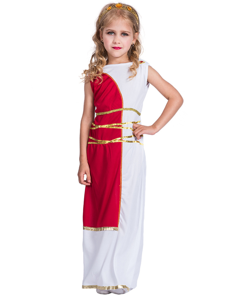 F68143 goddess costume kids